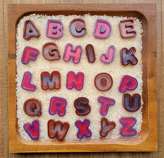 ABC Resin Bubble Letters